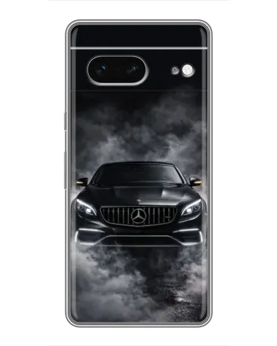 Чохол для Google Pixel 7 з картинкою «Mercedes у диму»