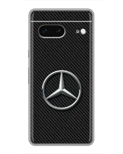 Чохол для Google Pixel 7 з картинкою «Карбоновий Mercedes стиль»
