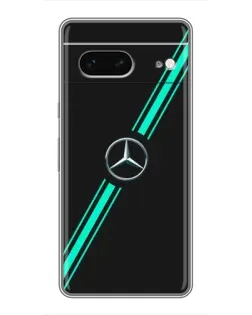 Чохол для Google Pixel 7 з картинкою «Спортивні лінії Mercedes»