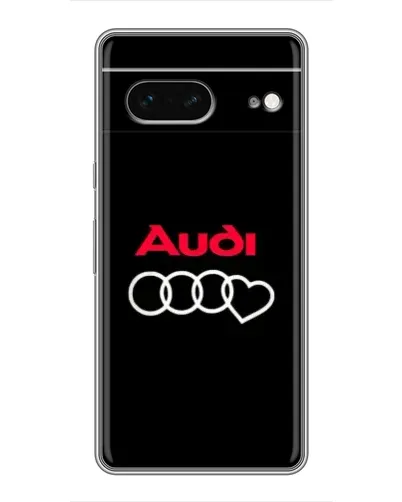 Чохол для Google Pixel 7 з картинкою «Логотип Audi Heart»