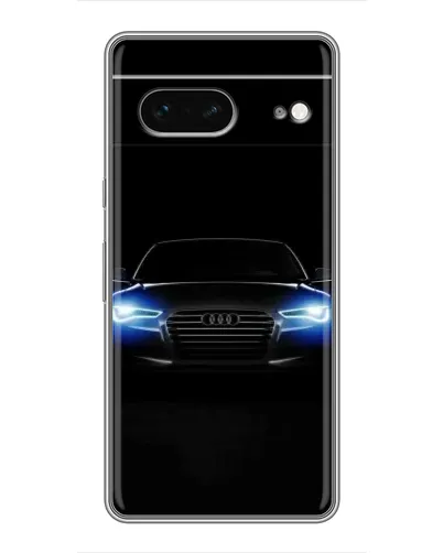 Чохол для Google Pixel 7 з картинкою «Audi в неоні»