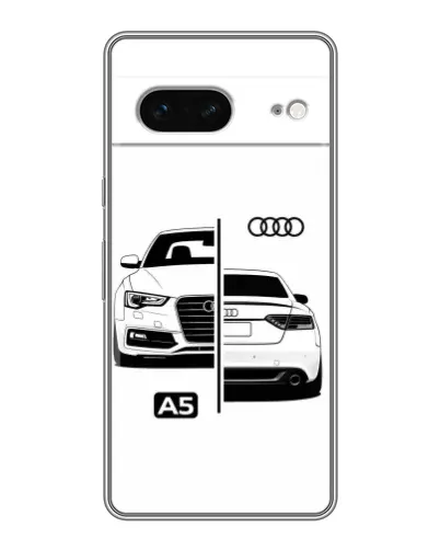 Чохол для Google Pixel 7 з картинкою «Audi — контрастний дизайн»