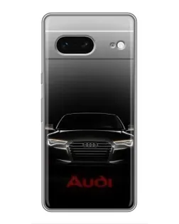 Чохол для Google Pixel 7 з картинкою «Audi — градієнтний контур»