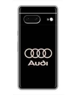 Чохол для Google Pixel 7 з картинкою «Audi — золотий логотип»