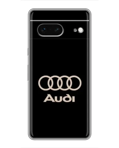 Чохол для Google Pixel 7 з картинкою «Audi — золотий логотип»