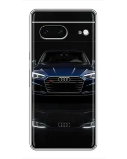 Чохол для Google Pixel 7 з картинкою «Audi — нічне відображення»