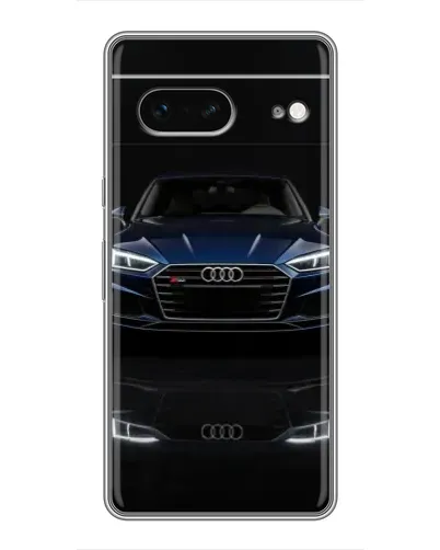 Чохол для Google Pixel 7 з картинкою «Audi — нічне відображення»