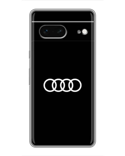 Чохол для Google Pixel 7 з картинкою «Audi White Logo»