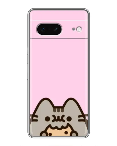 Чохол для Google Pixel 7 з картинкою «Pusheen та печиво»