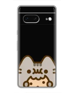 Чохол для Google Pixel 7 з картинкою «Пушин на чорному»