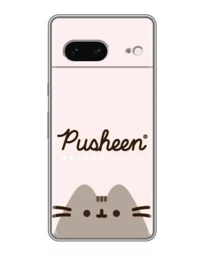 Чохол для Google Pixel 7 з картинкою «Pusheen логотип»