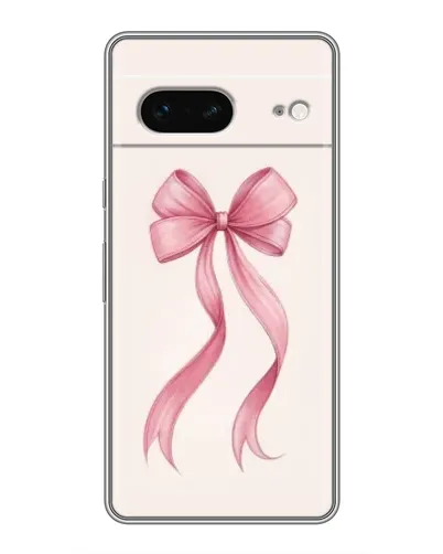 Чехол для Google Pixel 7 с картинкой «Розовый бант»