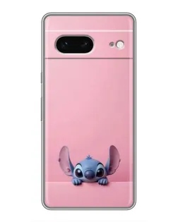 Чехол для Google Pixel 7 с картинкой «Stitch выглядывает»