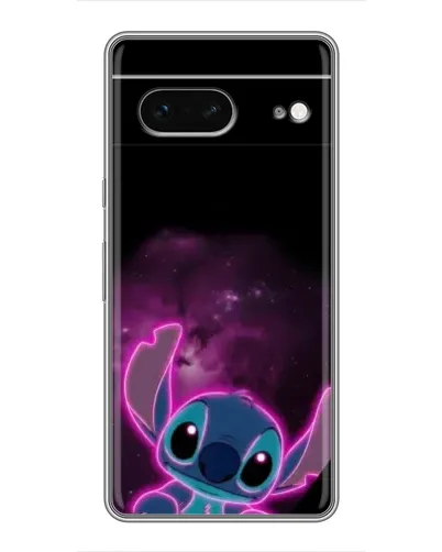 Чехол для Google Pixel 7 с картинкой «Неоновый Stitch»