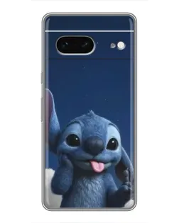 Чехол для Google Pixel 7 с картинкой «Стич в облаках»