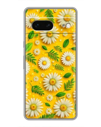 Чехол для Google Pixel 7 с картинкой «Ромашковое солнце»