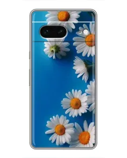 Чехол для Google Pixel 7 с картинкой «Белоснежные маргаритки»