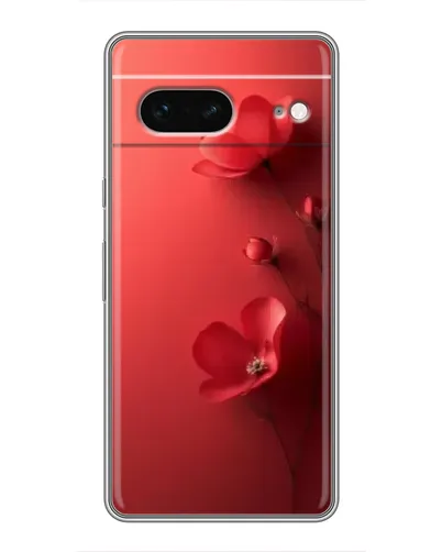 Чехол для Google Pixel 7 с картинкой «Маковые соцветия»