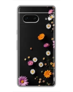 Чехол для Google Pixel 7 с картинкой «Цветочная композиция»