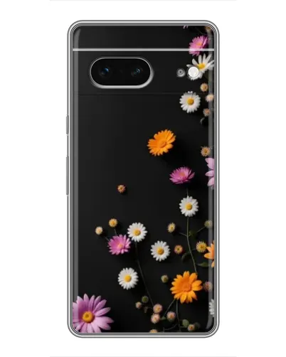 Чехол для Google Pixel 7 с картинкой «Цветочная композиция»