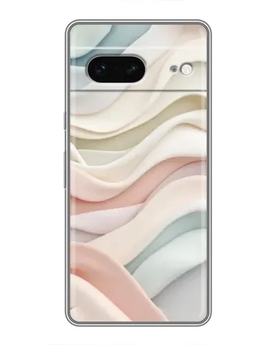 Чехол для Google Pixel 7 с картинкой «Пастельные нежные волны»