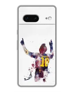 Чехол для Google Pixel 7 с картинкой «Акварельный Месси Барселона»