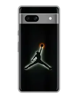 Чохол для Google Pixel 7A з картинкою «Jordan Gradient Logo»