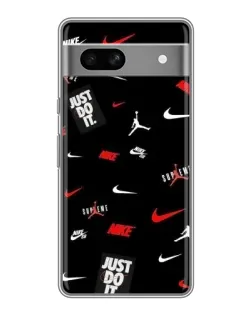 Чохол для Google Pixel 7A з картинкою «Nike Mix Pattern»