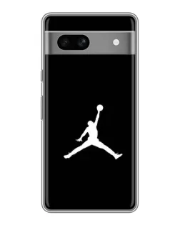 Чохол для Google Pixel 7A з картинкою «Jordan Silhouette»