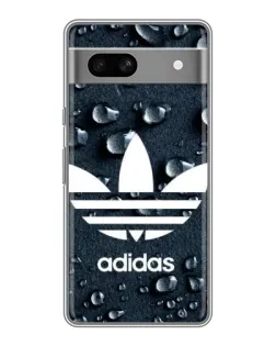 Чохол для Google Pixel 7A з картинкою «Adidas Trefoil Blue»