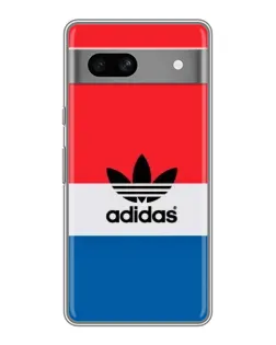 Чохол для Google Pixel 7A з картинкою «Ретро блоки Adidas»