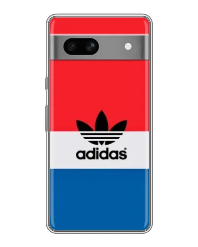 Чохол для Google Pixel 7A з картинкою «Ретро блоки Adidas»