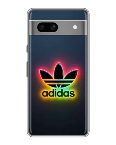 Чохол для Google Pixel 7A з картинкою «Неоновий Adidas»