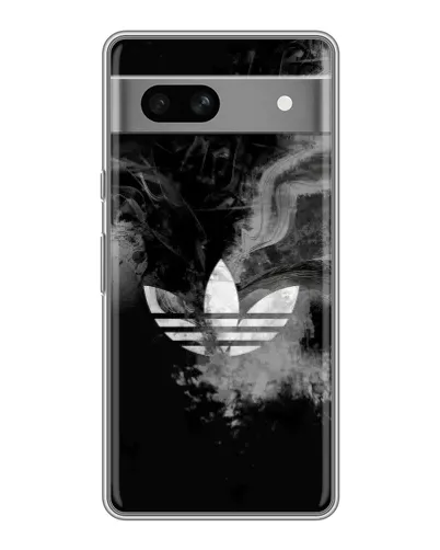 Чохол для Google Pixel 7A з картинкою «Абстрактний дим Adidas»