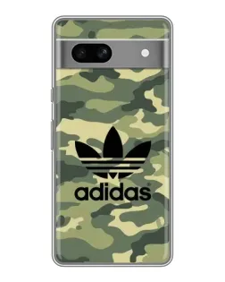 Чохол для Google Pixel 7A з картинкою «Мілітарі стиль Adidas»