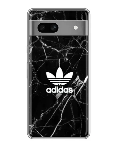 Чохол для Google Pixel 7A з картинкою «Білий мармур Adidas»
