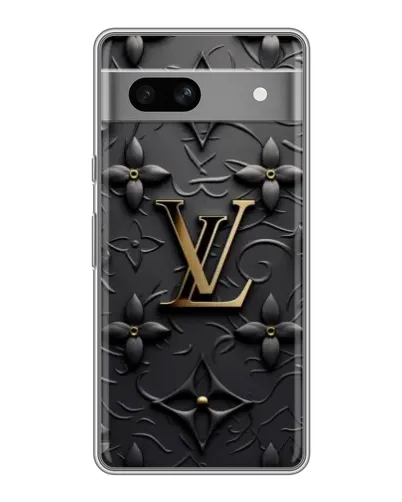 Чохол для Google Pixel 7A з картинкою «Шкіряна текстура LV»