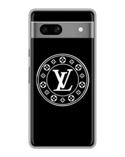 Чохол для Google Pixel 7A з картинкою «LV — печатка стилю»