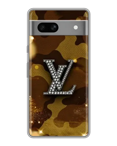 Чохол для Google Pixel 7A з картинкою «Камуфляжний Louis Vuitton»