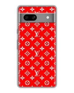 Чохол для Google Pixel 7A з картинкою «Яскравий паттерн LV»