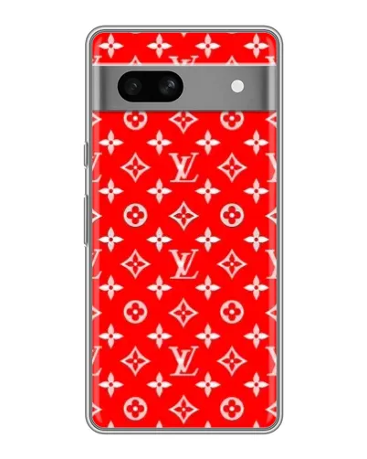 Чохол для Google Pixel 7A з картинкою «Яскравий паттерн LV»