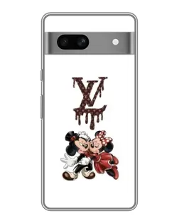 Чохол для Google Pixel 7A з картинкою «LV та Міккі Маус»