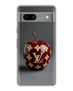 Чохол для Google Pixel 7A з картинкою «Червоне яблуко LV»