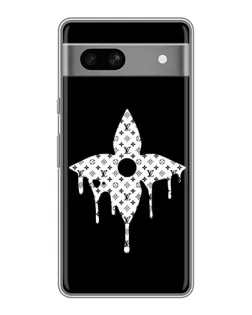 Чохол для Google Pixel 7A з картинкою «Квіткова монограма»