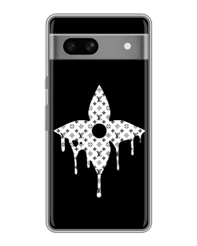 Чохол для Google Pixel 7A з картинкою «Квіткова монограма»