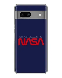 Чехол для Google Pixel 7A с картинкой «NASA — глубокий космос»