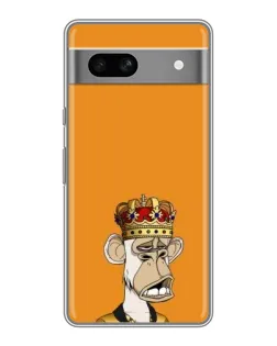 Чохол для Google Pixel 7A з картинкою «Золота мавпа Bored Ape»