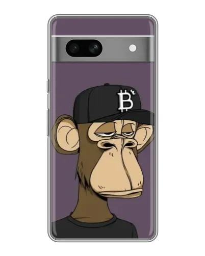 Чохол для Google Pixel 7A з картинкою «Bored Ape в кепці»