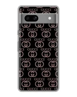 Чехол для Google Pixel 7A с картинкой «Классическая монограмма Gucci»