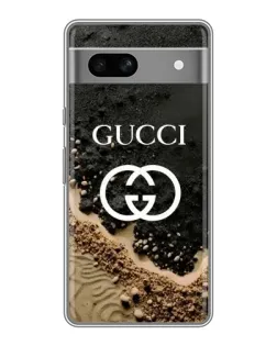 Чехол для Google Pixel 7A с картинкой «Gucci — песчаные дюны»